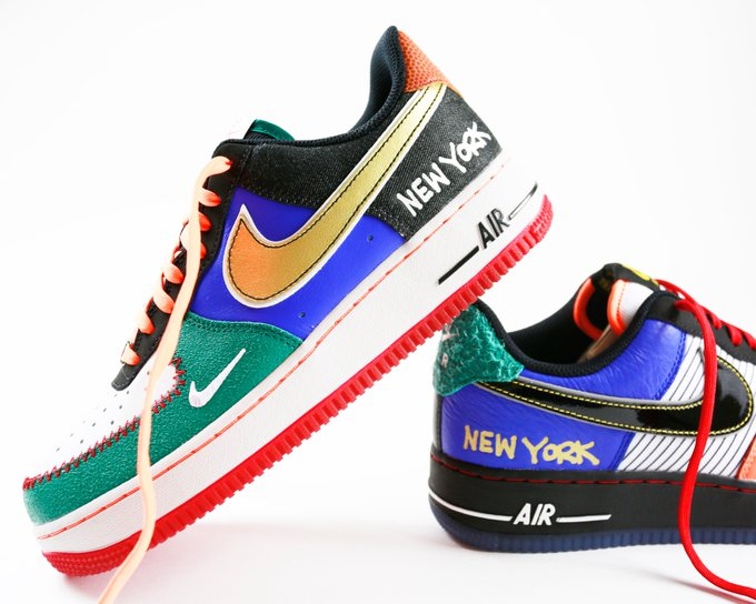 nike air force 1 07 what the ny